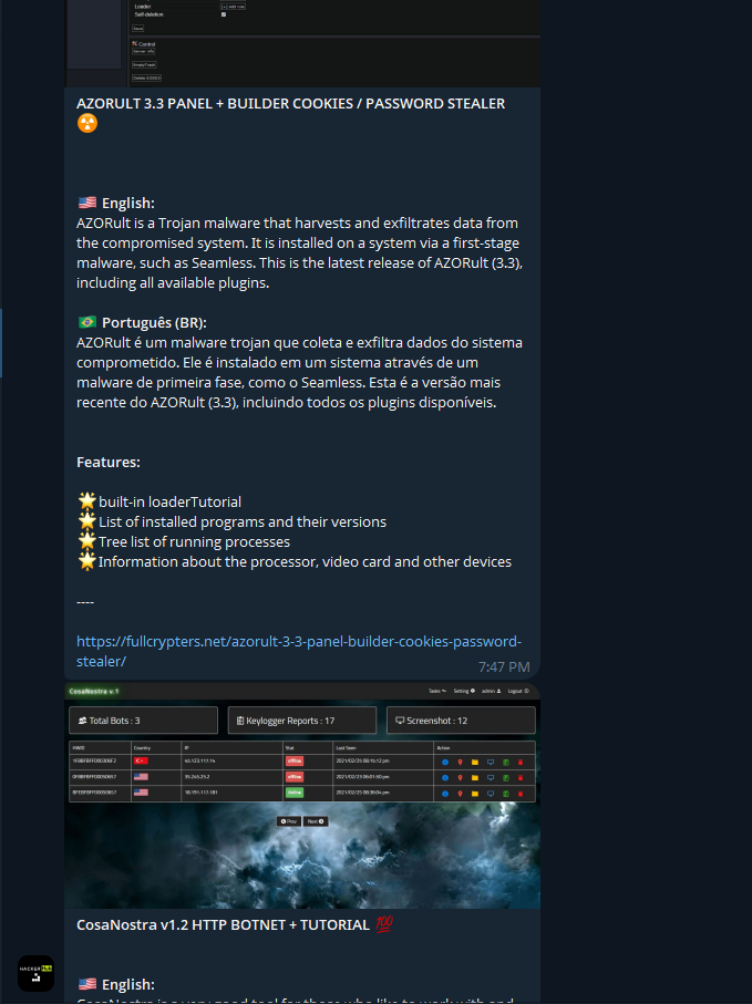 Source Codes e Ferramentas